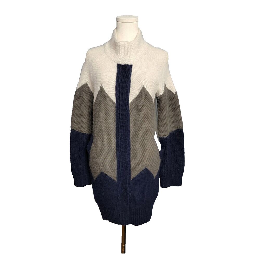 Anthropologie McGinn Knightsbridge Women's Wool Blend Cardigan Small Soft Vtg